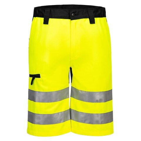 PORTWEST CD899 BERMUDA WX2 ECO-CONÇU STRETCH JAUNE/NOIR - TAILLE 48