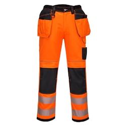 Portwest - Pantalon de travail holster Stretch haute visibilité PW3 Orange / Noir Taille 56 - 44 orange PW306OBR44_0