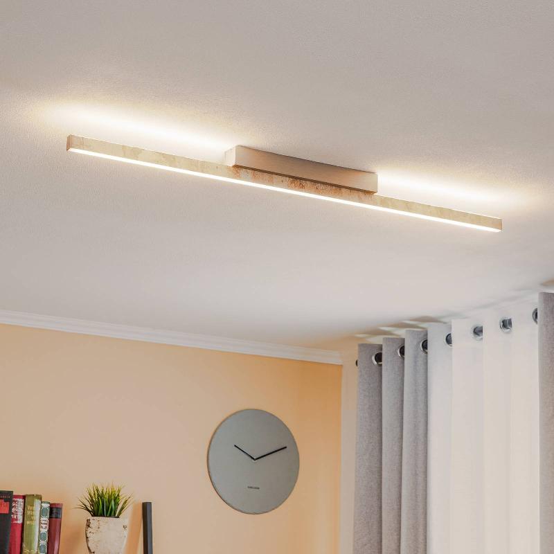 QUITANI ZINO PLAFONNIER LED ARDOISE OR 38W
