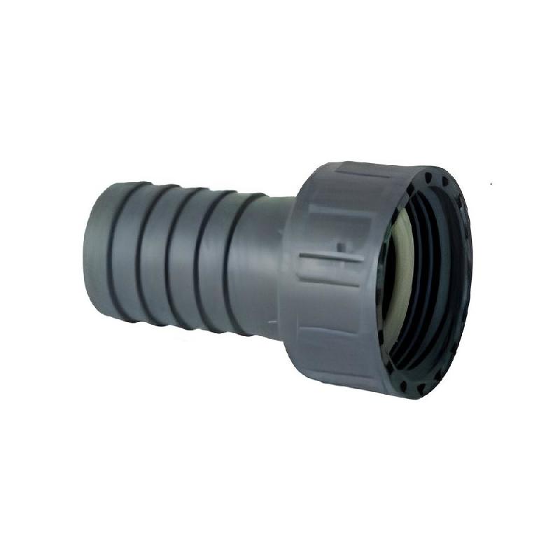 RACCORD PVC CANNELÉ À VISSER FEMELLE 2''1/2 X 60