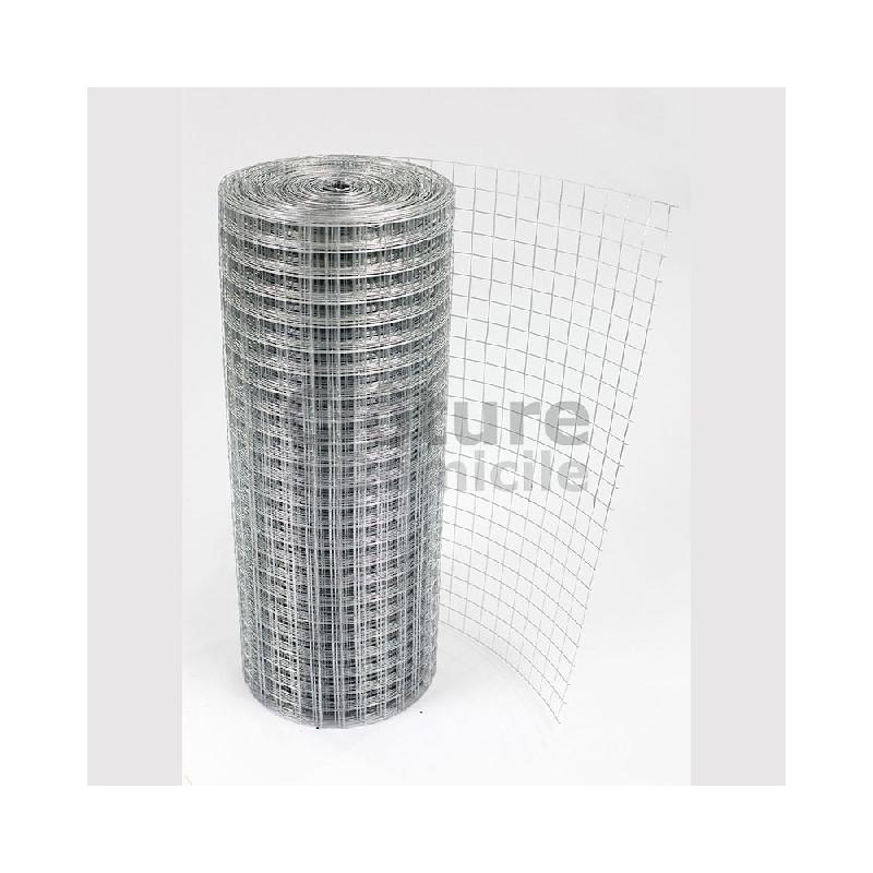 Rouleau 5 m - maille soudé volière- grillage galvanisé a chaud - 17058961_0