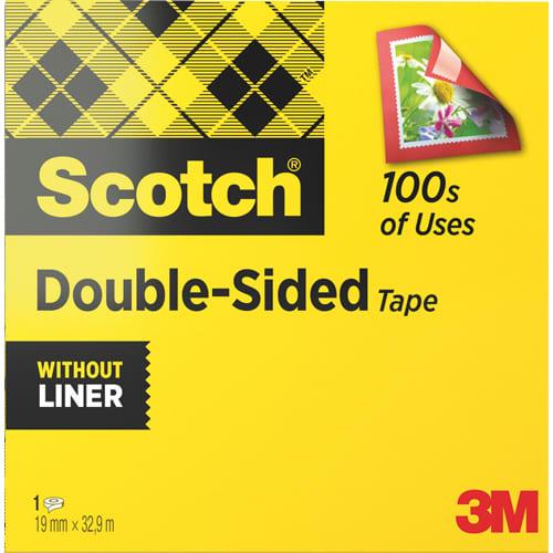 Scotch boîte individuelle - Ruban adhésif double-face transparent 19mm x 33mm_0