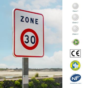 Signalisation permanente - gamme Armor en aluminium recyclable - certifié NF et CE_0