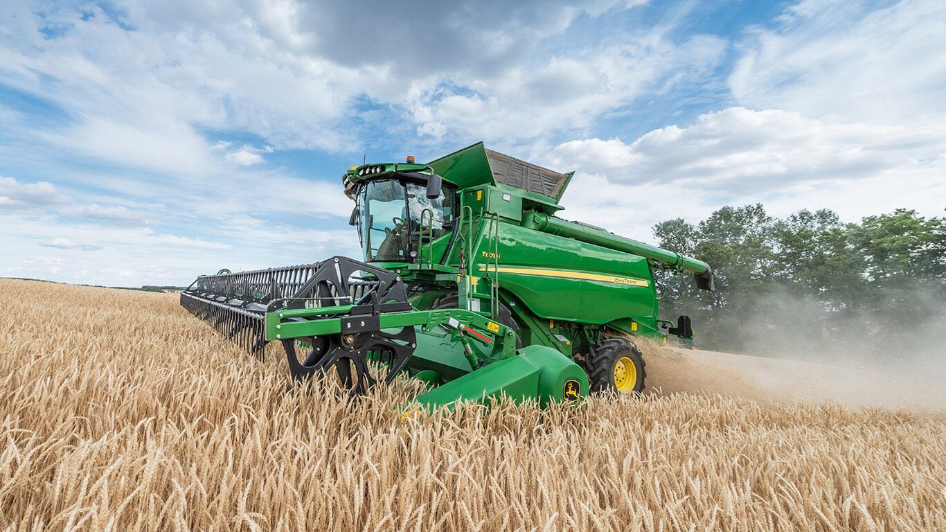 T550 moissonneuse-batteuse John Deere - 224 kW / 305 ch - moteur PowerTech PSS 6,8 l, large canal de 1400 mm, optimisations avancées_0