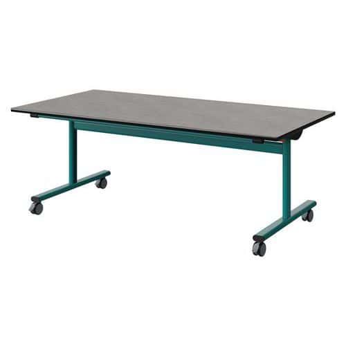 TABLE MALIBU RAB 160X80 T3 DL ST ANTIB BÉT F186/NO BLEU 5018