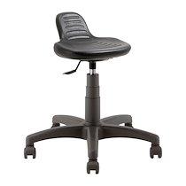 CHAISE TECHNIQUE À ROULETTES AVEC DOSSERET