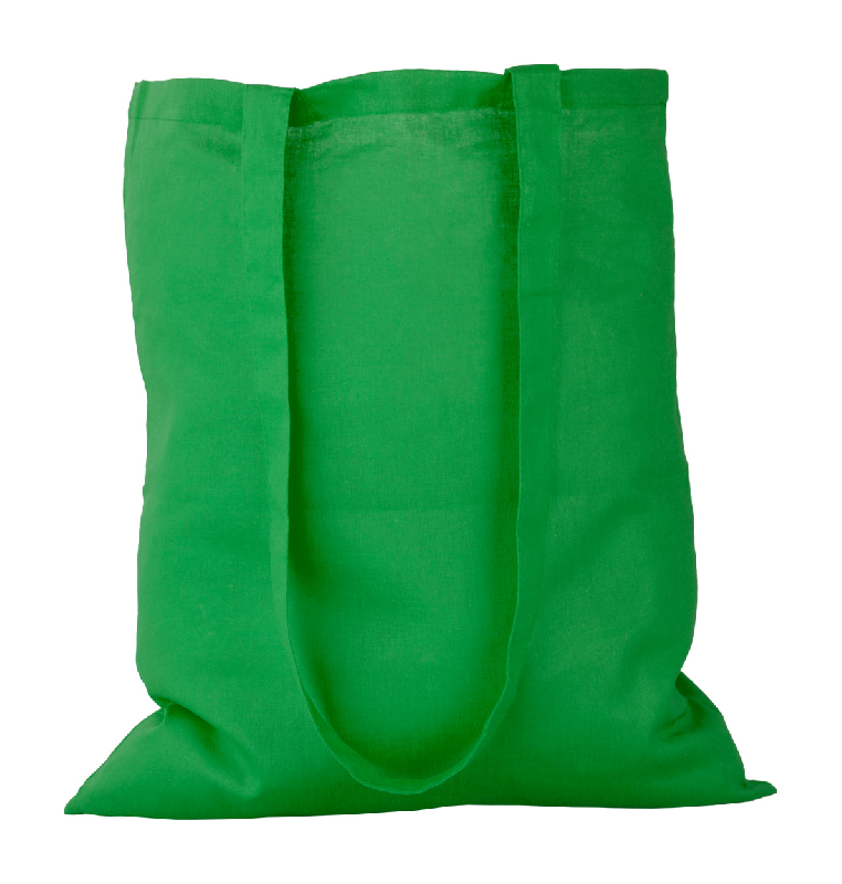 Tote bag 100% coton - 100 g/m² - Couleur verte - Poids 56,67 g_0
