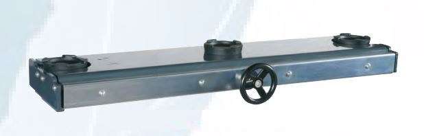 Traverse t6 réglable 725-1225 mm, capacité 13t par volant pour 1 vérin - avf 2330_0