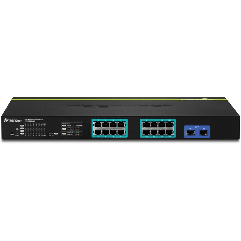 TRENDnet TPE-1620WS Switch PoE+ web smart gigabit à 16 ports_0