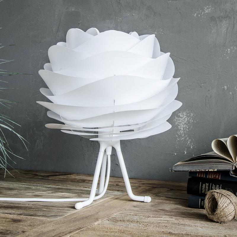 UMAGE CARMINA MINI LAMPE BLANC/TRÉPIED BASE BLANC