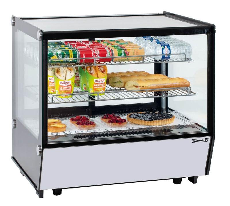 Vitrine réfrigérée encastrée 120l température +2°c à +12°c - PCVRE120L_0