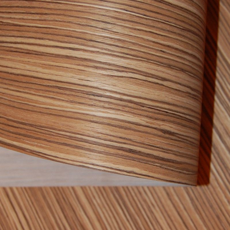 Zebrano reconstitué feuille placage en bois eb & ne veneers 0,6mm