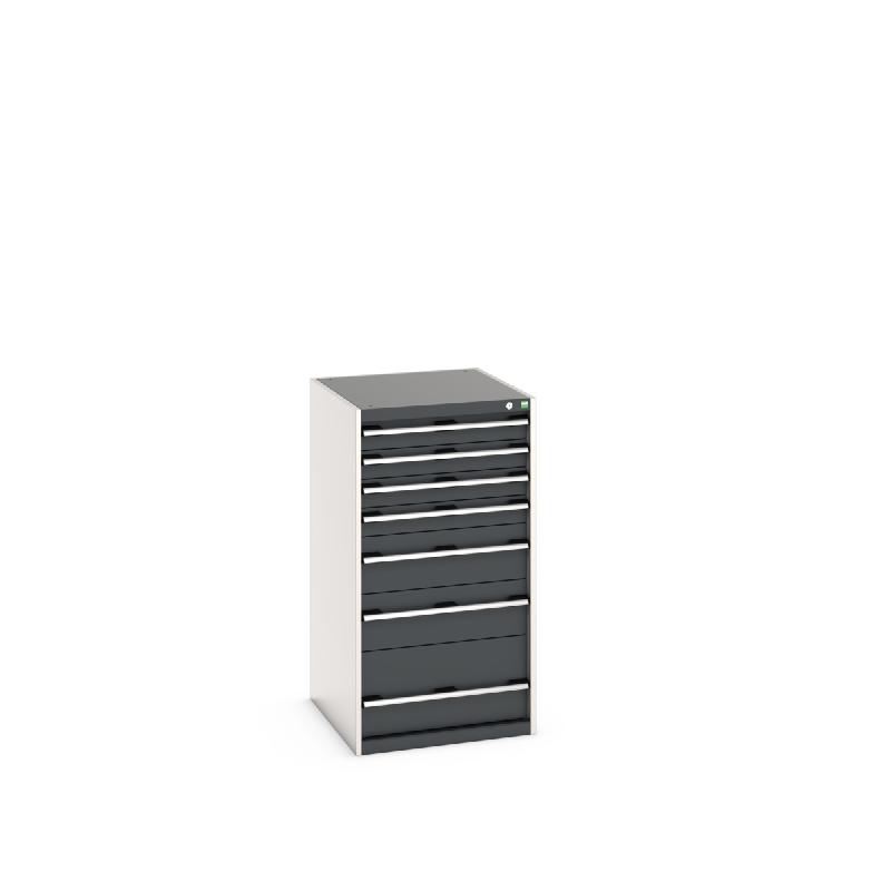 Armoire à tiroirs Cubio SL-6712-7.1 - 7 tiroirs avec extension télescopique - Réf : 40027037_0