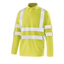 Cepovett - Polo manches longues Fluo Base 2 Jaune Taille 3XL - XXXL 3184379338685_0