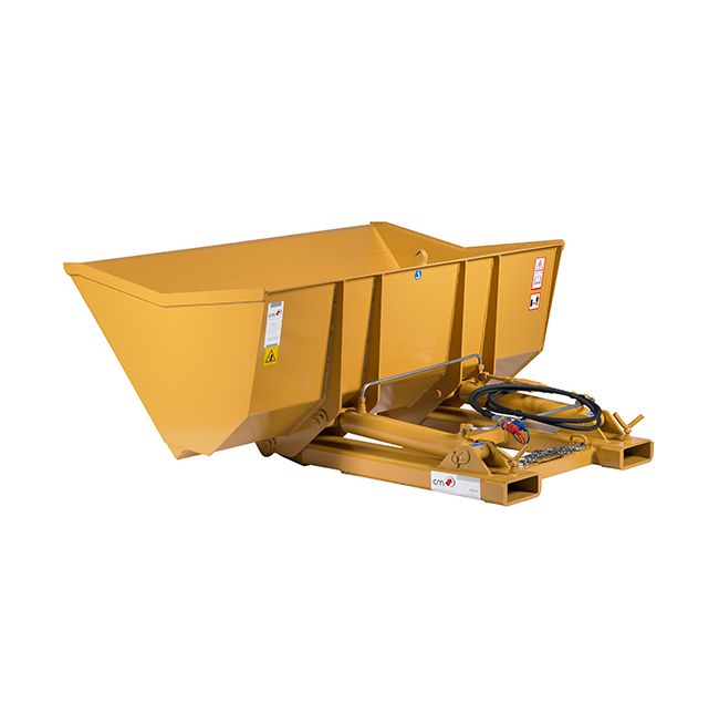 Godet grand volume hydraulique Cmbl/i.M - capacité 580 à 780 Lt - largeur 1150 à 1550 mm_0