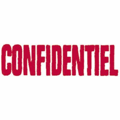 Colop Tampon encreur Printer 20 - Formule commerciale ''Confidentiel''_0
