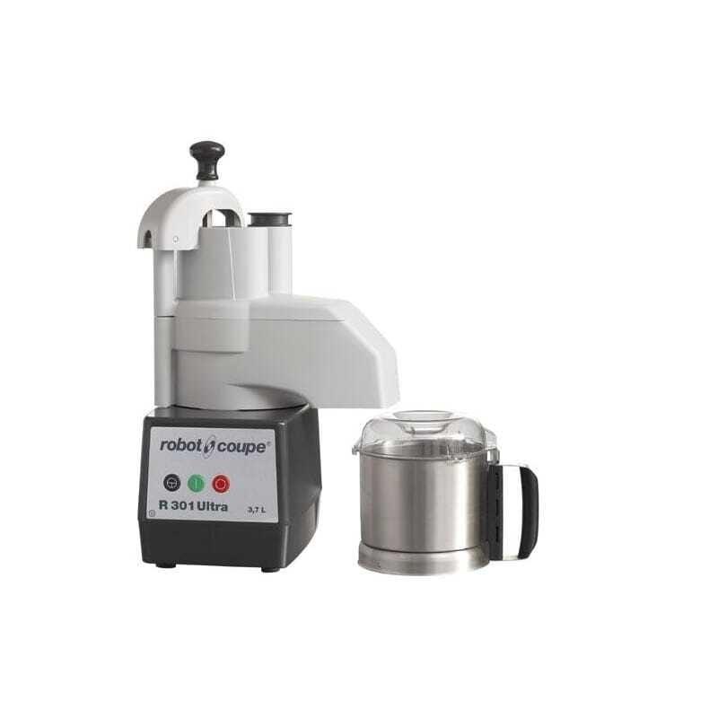 Combiné Cutters & Coupe-légumes R301 Ultra Robot Coupe - multifonctions avec cuve 3,7L et accessoires inox_0
