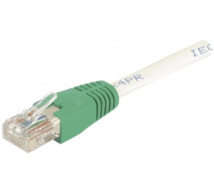Cordon RJ45 croisé catégorie 6 U/UTP en cuivre - 1,5 m - Gris - Normes ANSI/TIA 568 & ISO 11801_0