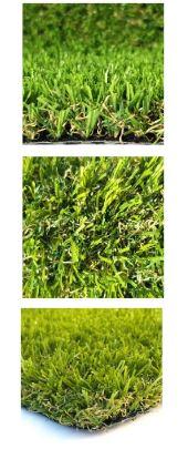 Gazon synthétique SOUTH PARK - sans remplissage - tricolore - fibres 27 mm - rouleau 2x25m_0