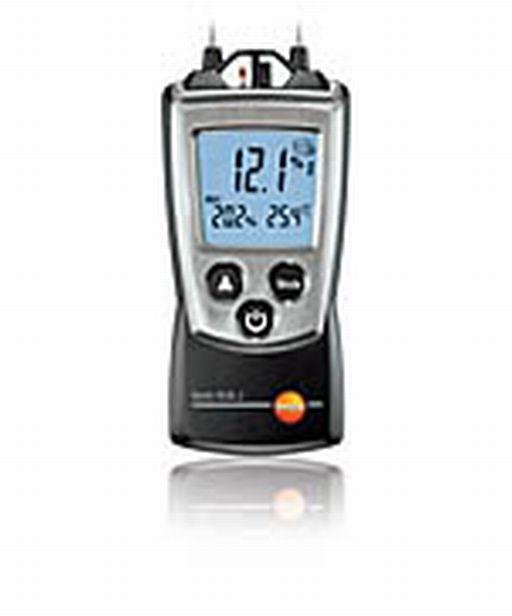 Hygromètre professionnel Testo 608-H2 - Mesure humidité, température et point de rosée avec alarme LED_0