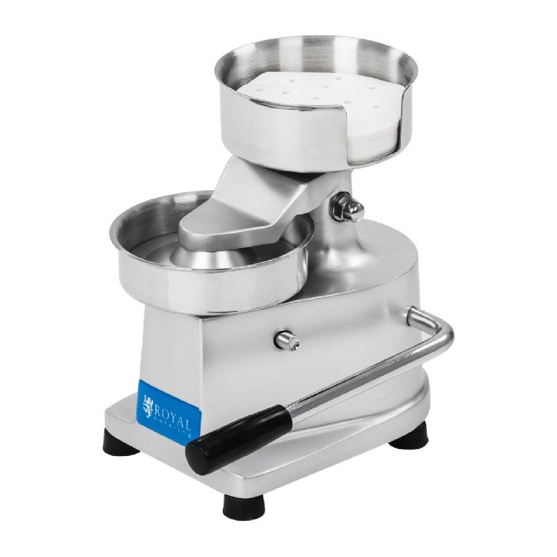 Machine à hamburger en acier inoxydable - steaks 100 mm - modèle 14_0002309_0