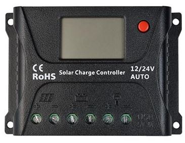 Régulateur de charge solaire 10A LCD 12/24V SRNE_0