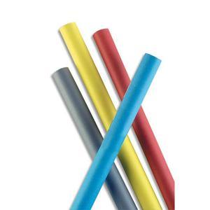 Clairefontaine rouleau papier kraft couleur vergé 65g format 3x0,70m, coloris rouge_0