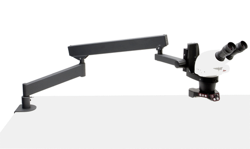 Statif pour microscope Leica Flexarm Stand - Idéal pour analyser des objets de grande taille avec bras flexible et rotation 360°_0