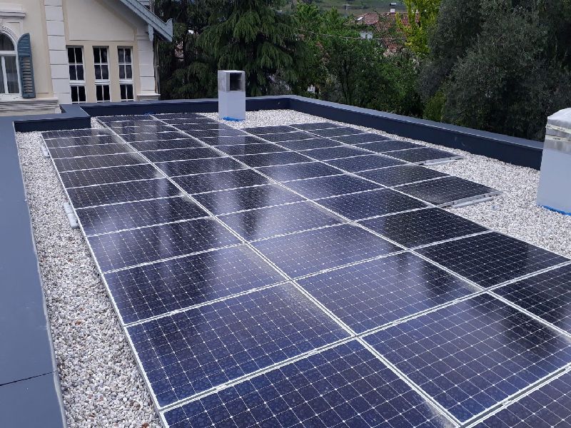 Support panneaux photovoltaïques 0° - Au sol ou sur toit terrasse_0