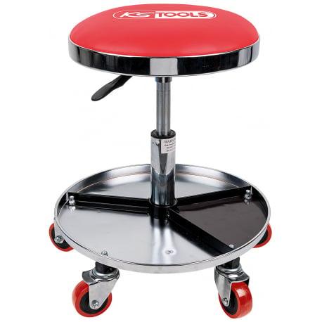 Tabouret à roulettes, charge max 135Kg KS Tools | 500.8004_0