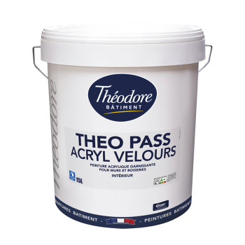 Peinture garnissante velours - Excellente opacité - réf. Ag01845 - Theodore_0