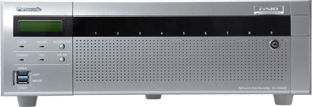 WJ-NX400 - Enregistreur NVR Panasonic - TURBO-RAID, jusqu’à 128 caméras, chiffrement intégral des données_0