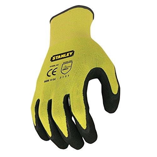 Gants de protection STANLEY SY890L - haute visibilité - Latex Palm Grip - durable_0