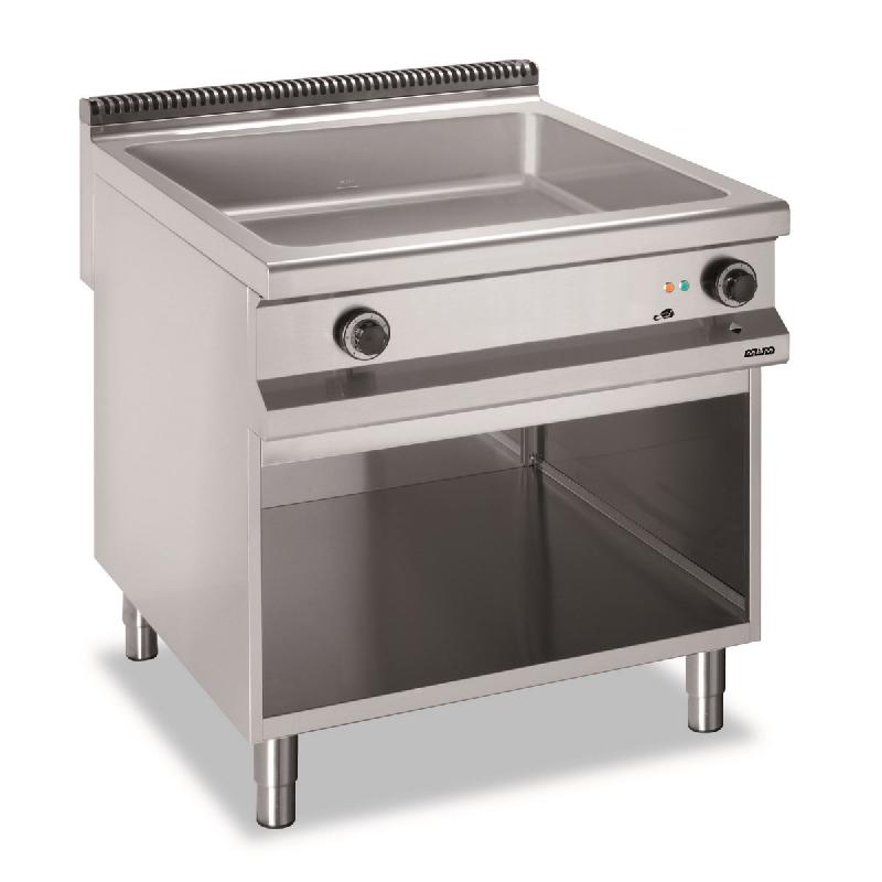 Bain-marie electrique professionnel-1 cuve gn 8/3 sur armoire magristra ...