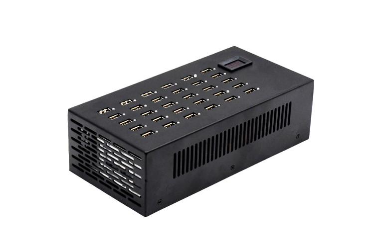 Concentrateur de charge de bureau 30 ports USB-A 10W_0