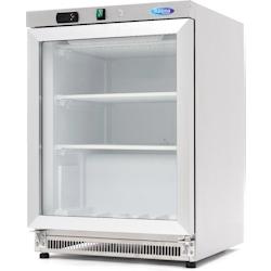 Congélateur - 200L - inox - avec porte vitrée - 9405011_0