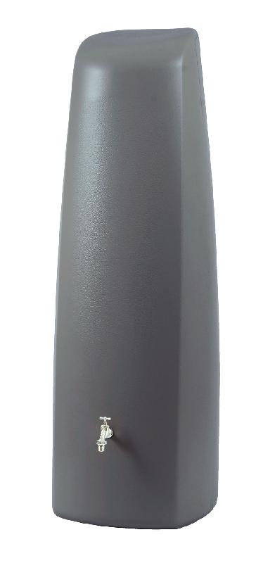 Cuve murale élégance - gris - 400 L - récupérateur d'eau de pluie_0