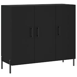 Helloshop26 - Buffet bahut commode armoire meuble de rangement organisateur cuisine salle de séjour salon 90 x 34 x 80 cm bois 02_0036148 - 300021270_0