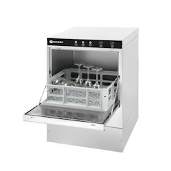 Hendi Lave-verres 40X40 commande électromécanique avec pompe à lessive - 233016_0