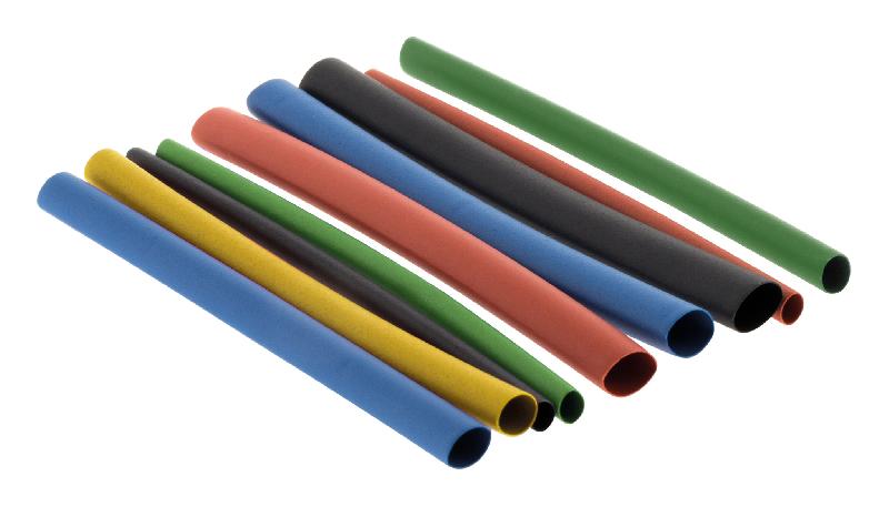 Lot de 280 gaines thermorétractables - 5 couleurs - 3 diamètres - Zenitech_0