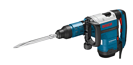Marteau-piqueur GSH 7 VC Professional - set de 4 burins avec coffret de transport - performant et robuste_0