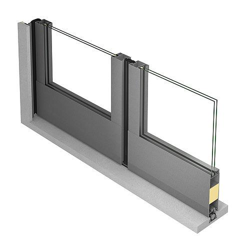 Portes accordéon et coulissantes - Jansen - acier brut, commande manuelle et automatique_0