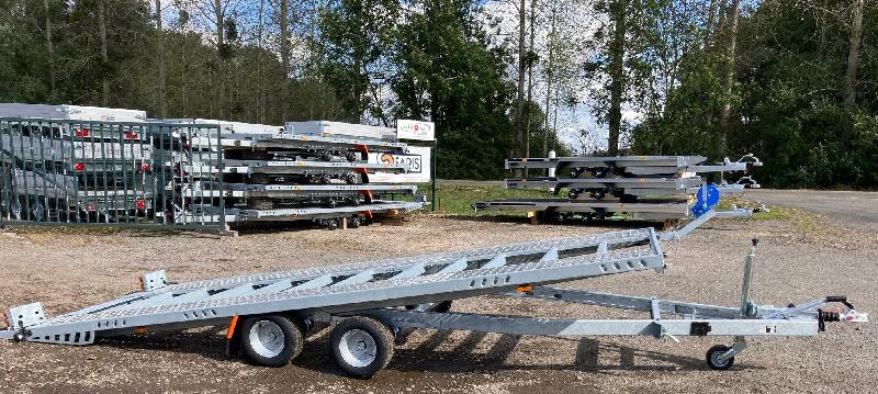 Remorque porte voiture - plateau 4,50 x 2,10 m, 2700 kg - TA-NO GRAVITY LOW 27.45_0