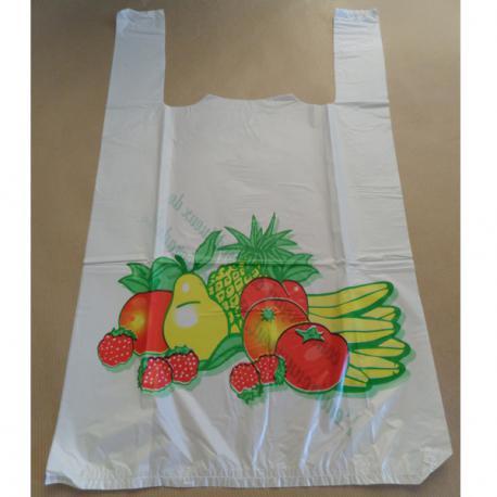 Sacs et sachets plastiques bretelles HD 14μ - 26+6x45 - PP - fruits et légumes - carton de 2000_0