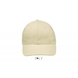 Sol's - Casquette 6 panneaux BUFFALO Beige Taille Unique - Taille unique beige 3660734084928_0