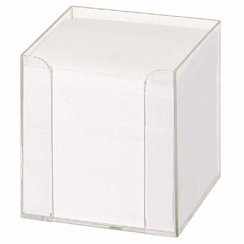 STAPLES BLOC MÉMO - FORMAT 90 X 90 MM (70 G/M2) - 800 FEUILLES NON PERFORÉES UNIES - COULEUR BLANC