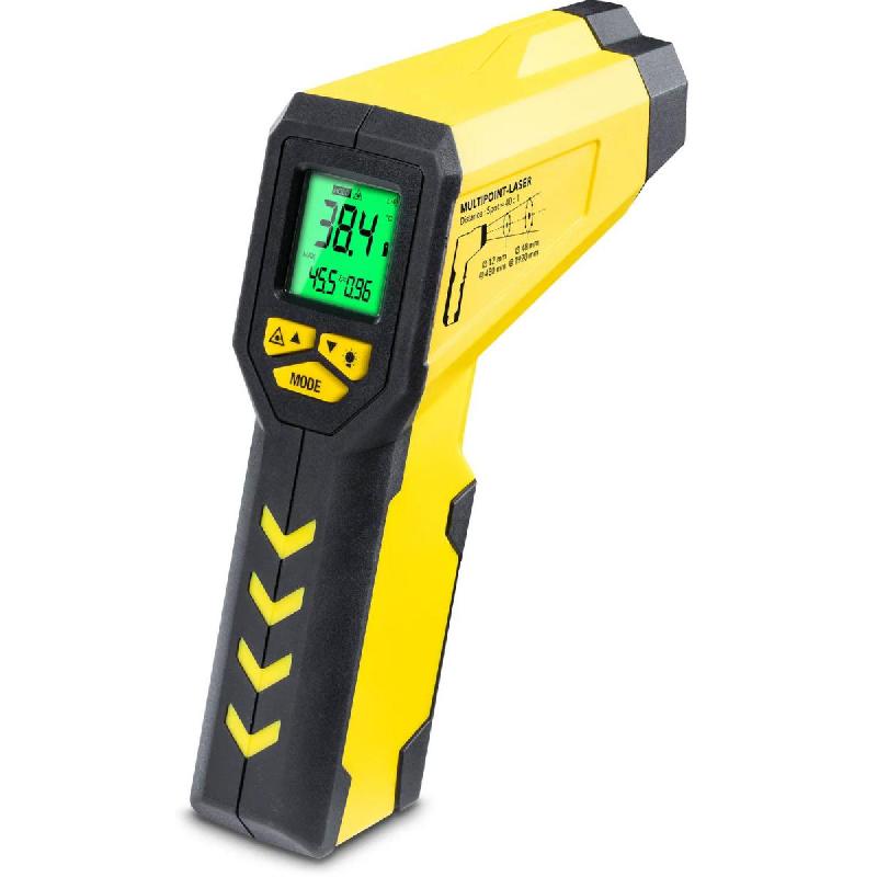Thermomètre infrarouge TP7 à laser multipoints - TROTEC - 3510003012_0