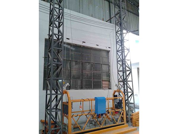 ZLP1000 - Nacelle suspendue en aluminium - Taille: 7500 x 690 x 1300 mm - Charge nominale 1000 kg - Puissance 2x2.2 kW_0