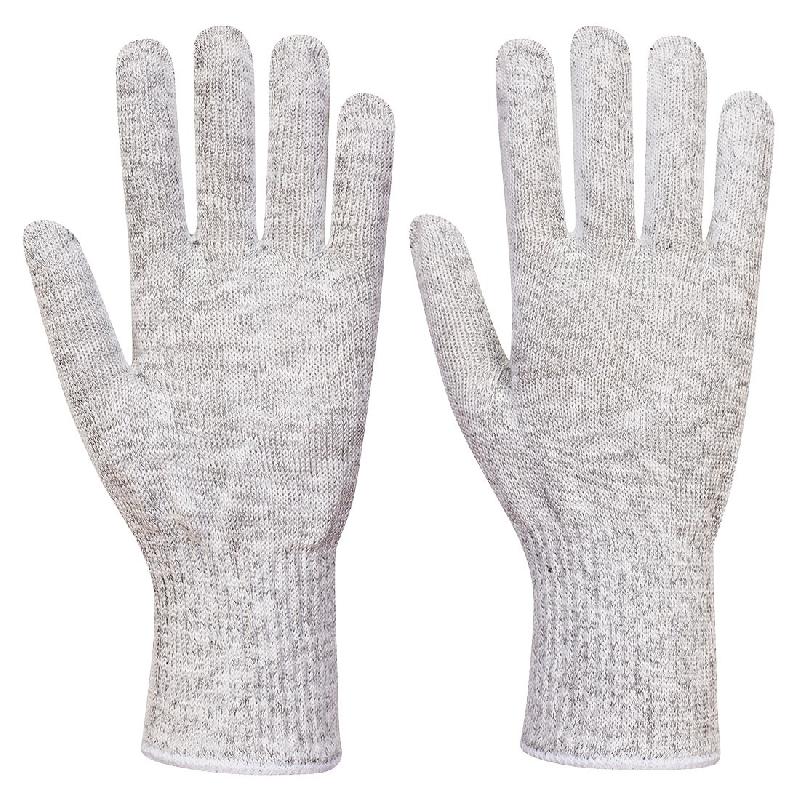 12 sous-gants ambidextre CE anti-coupure F, résistant à la chaleur, alimentaire - GACCHDGR-PW02/LREU_0