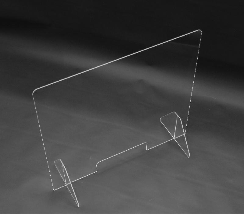 37887 - Paroi de protection hygiénique en verre acrylique 5 mm - Bachmann Display AG_0